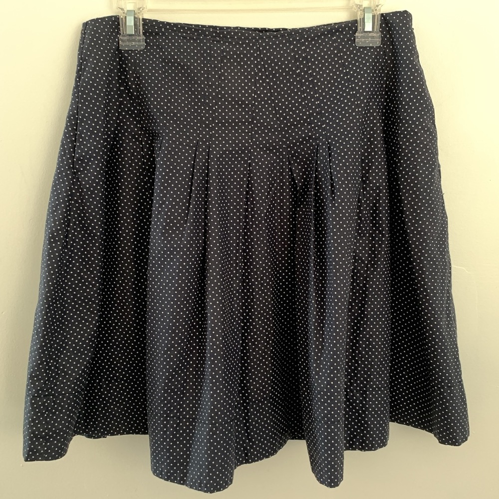 Pleated Skater Skirt